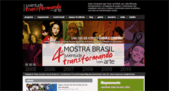 Desktop Screenshot of juventudearte.org.br